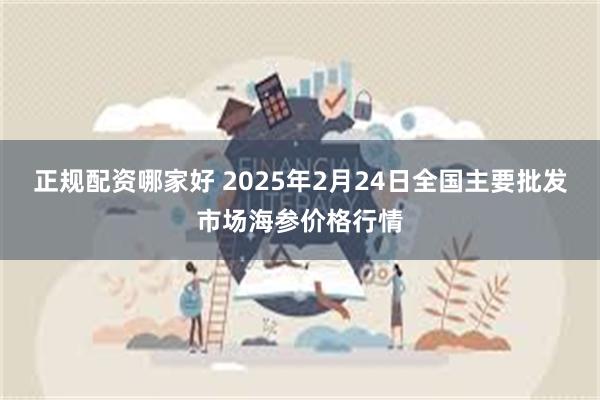 正规配资哪家好 2025年2月24日全国主要批发市场海参价格行情